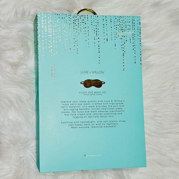 Bridal Fuzzy Eyemasks - Picture 2 of 2